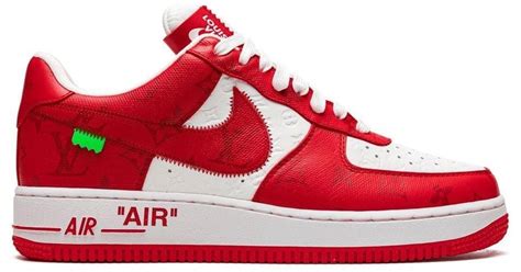 air force x louis vuitton red|louis vuitton air force1.